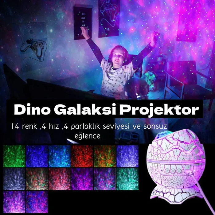 MoonVion™ Dino Glow Bluetooth Lamba